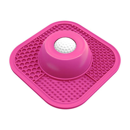 Pawlove Anti-Slip Slow Feeder Dog Bowl for Liquid Treats with Entertained Ball-In Design, Ideal for Bone Broth and Yogurt, Suitable for Large, Medium, and Small Breeds, Dietary Supplement and Post-Operative Nutrition
