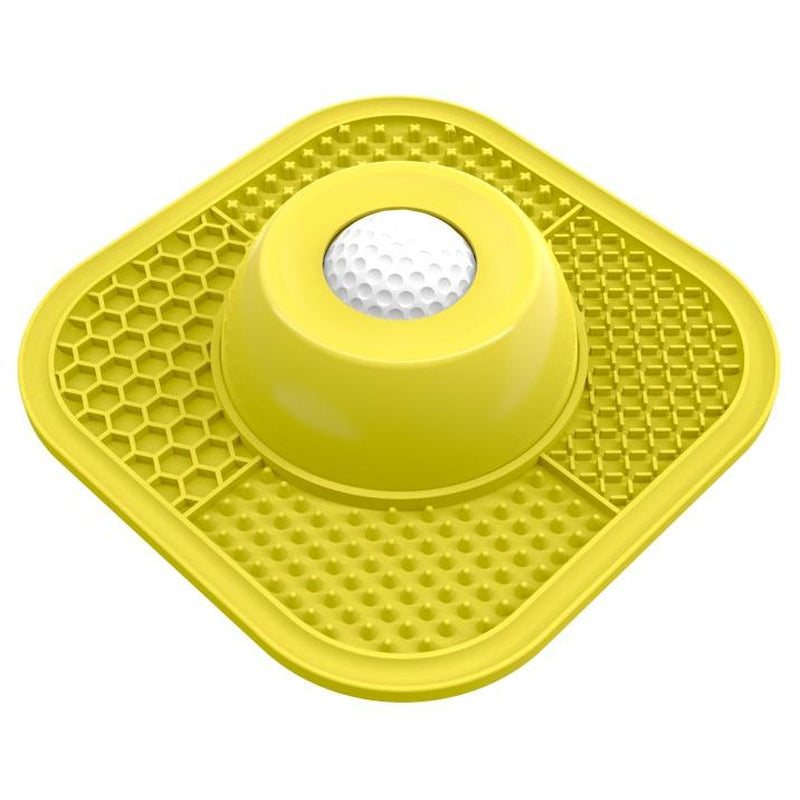 Pawlove Anti-Slip Slow Feeder Dog Bowl for Liquid Treats with Entertained Ball-In Design, Ideal for Bone Broth and Yogurt, Suitable for Large, Medium, and Small Breeds, Dietary Supplement and Post-Operative Nutrition