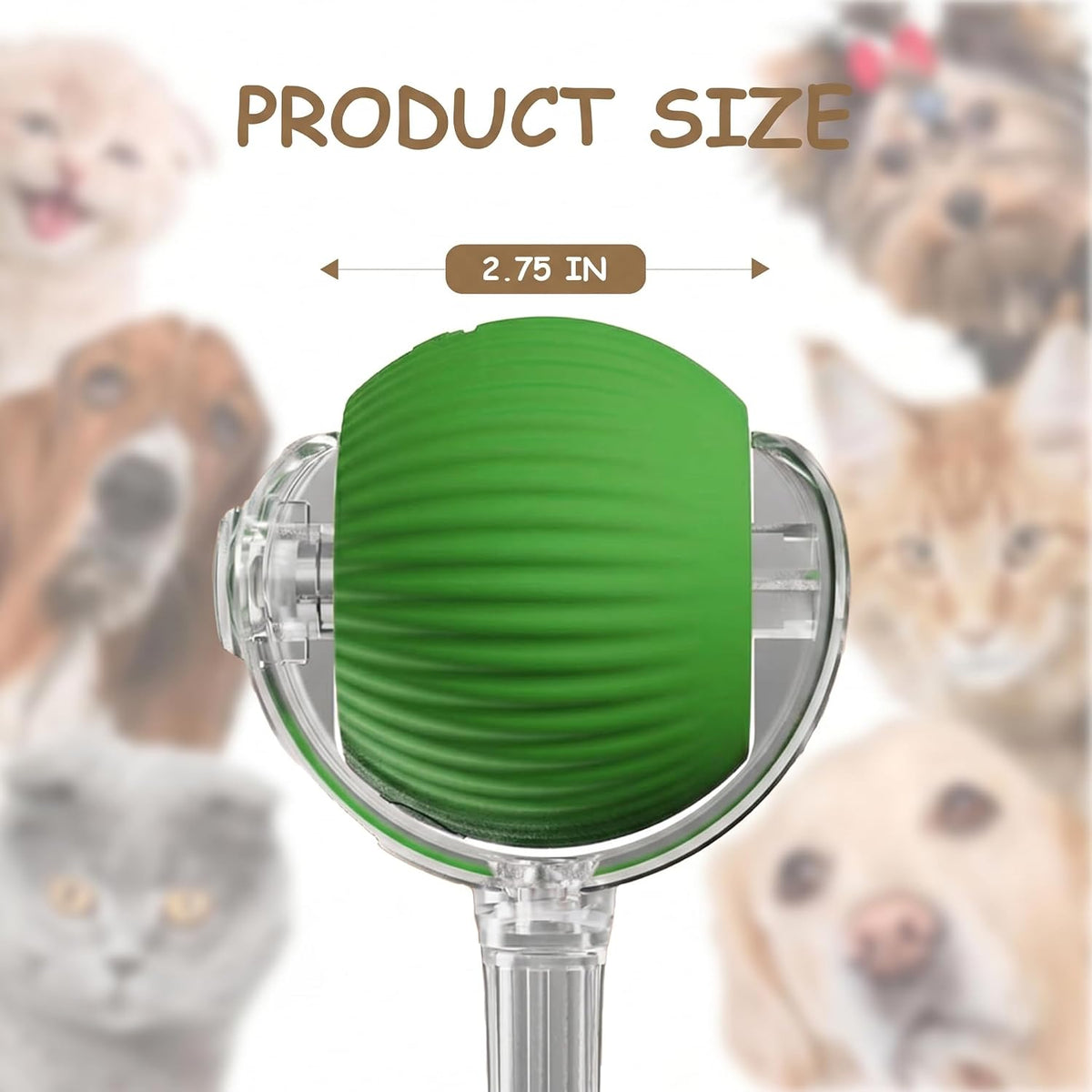 Smart Rolling Cat Toy – Rechargeable Motion Ball for Indoor Cats